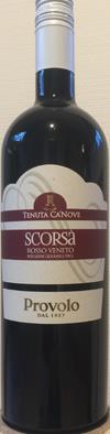Rødvin SCORSA  Rosso Veneto, Verona   0,75l,14% alk.